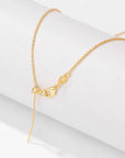 Round Link Necklace - Gold