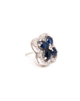Natural Sapphire Blooming Flowers - Large