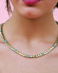 Gold Spiked Tennis