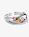 Gem Pop Ring - Silver