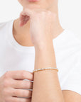 Three Prong Setting Tennis Bracelet