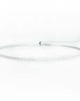 Sugared Sparkle Choker Necklace - Silver