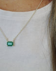 Natural Emerald Necklace