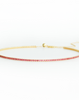 Sparkly Choker - Ruby