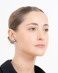 Gorgeous Flower Natural Sapphire Studs