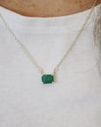 Natural Emerald Necklace