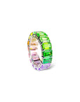 Multicolor Sapphire Eternity