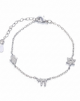 Chai & Shine Bracelet - Silver