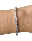 Classic Tennis Bracelet - Brass - 3mm