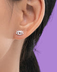 Mismatch Eye Studs
