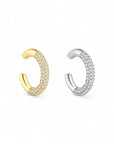 Dainty Pave Cuff - Gold