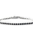 Black Tennis Bracelet