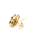 Natural Black Spinel Blooming Flowers - Large