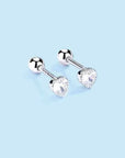 Heart Studs