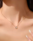 Sweet Clover Necklace - Platinum