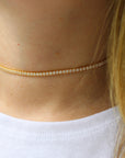 Sparkly Choker - Gold