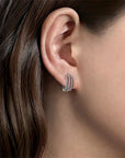 Triple Hoop - Platinum