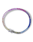 Rainbow Tennis Bracelet