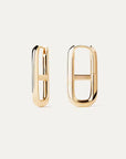 Buckle Hoops - Gold