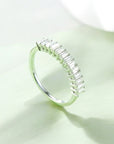 Moissanite Baguette Eternity