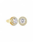 Crowned Stud - Gold