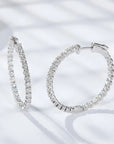 Delicious Moissanite Hoops