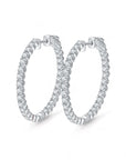 Delicious Moissanite Hoops
