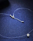 Dancing Moissanite Solitaire