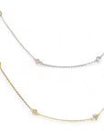 Diamond by the Yard - Long - Platinum