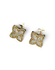 Gorgeous Clover Studs - Gold