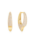 Sugar Drip Hoops - Gold