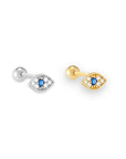 Tiny Evil Eye Stud