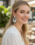 Glowing Beauty Drop Earrings