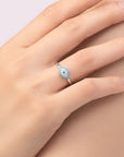 Cutie Eye Adjustable Ring
