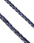 Oval Sapphire Tennis