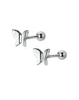 Tiny Butterfly Studs