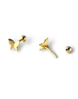 Tiny Butterfly Studs