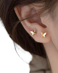 Tiny Butterfly Studs