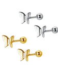 Tiny Butterfly Studs