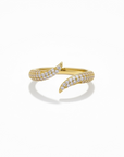 Frosted Twist Ring