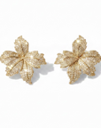 Vanilla Bloom Earrings - Gold