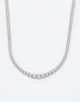 Graduated Tennis Necklace - Small