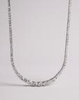 Graduated Tennis Necklace - Large