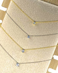 Touch of Light Solitaire Necklace