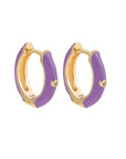 Cutie Enamel Hoops