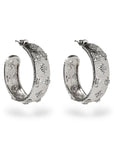 Brushed Clover Hoops