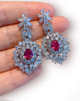 Ruby Queen Earrings