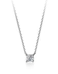 Touch of Light Solitaire Necklace