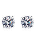 Martini Moissanite Studs