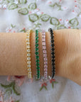 Champagne Tennis Bracelet